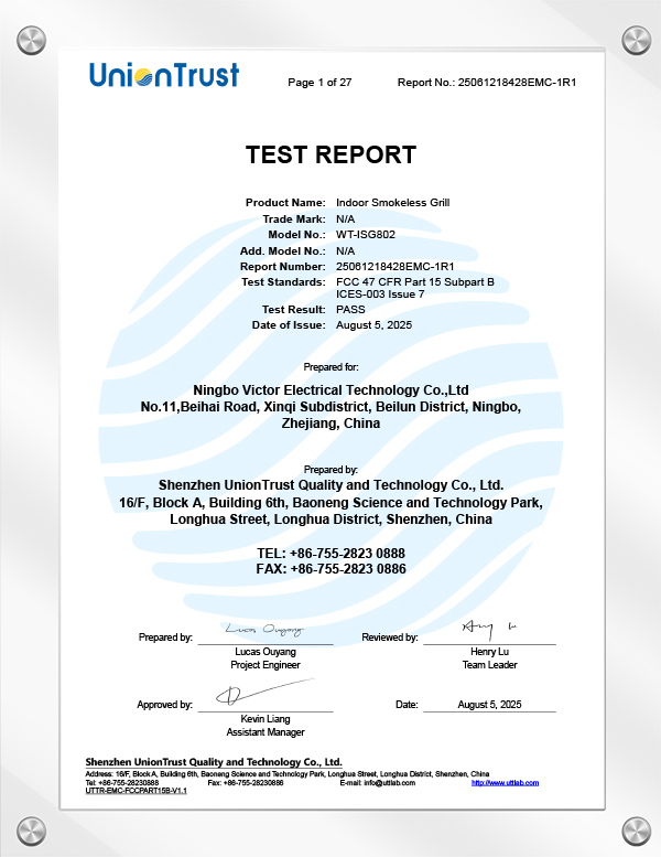 FCC+IC Test Raporu