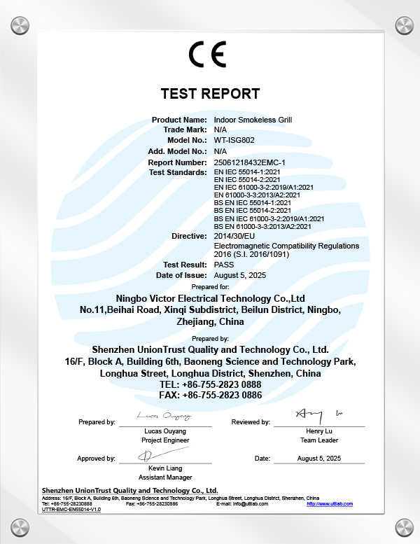 CE-EMC Test Raporu